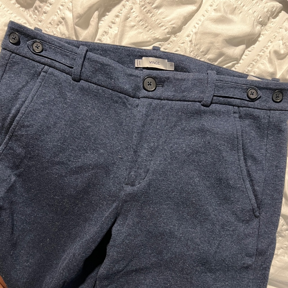 EUC VINCE Cropped Tapered Causal Dress Trouser Pants Jogger